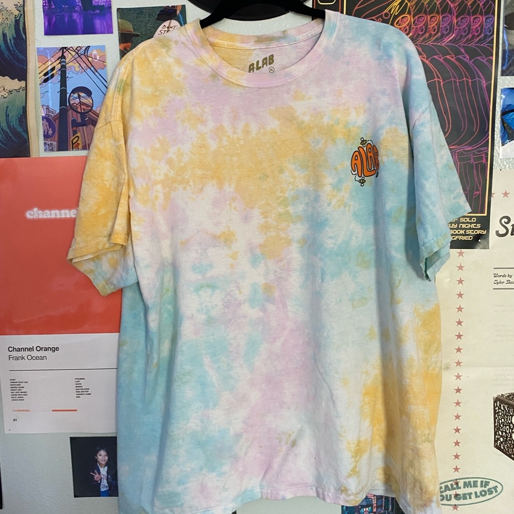 🌻A-Lab Happier Days Tie-dyed T-shirt🌻